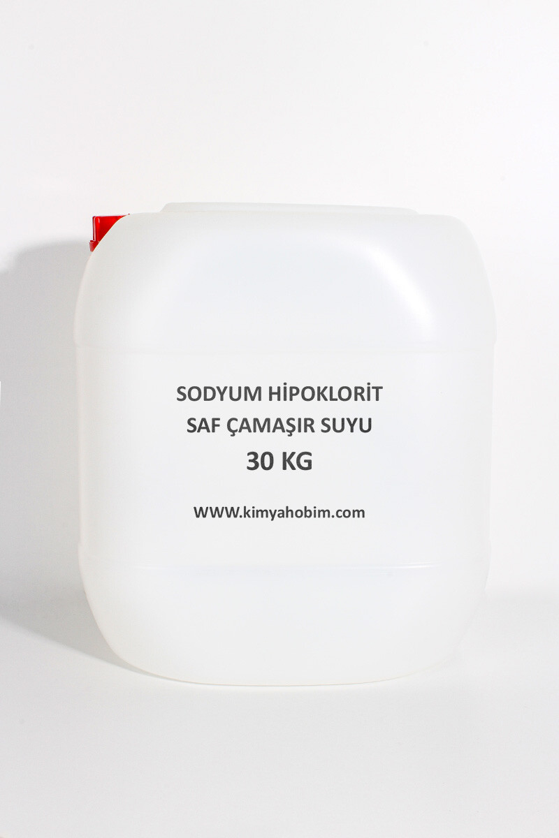 Sodyum Hipoklorit Hipo Saf Çamaşır Suyu 30KG - 
