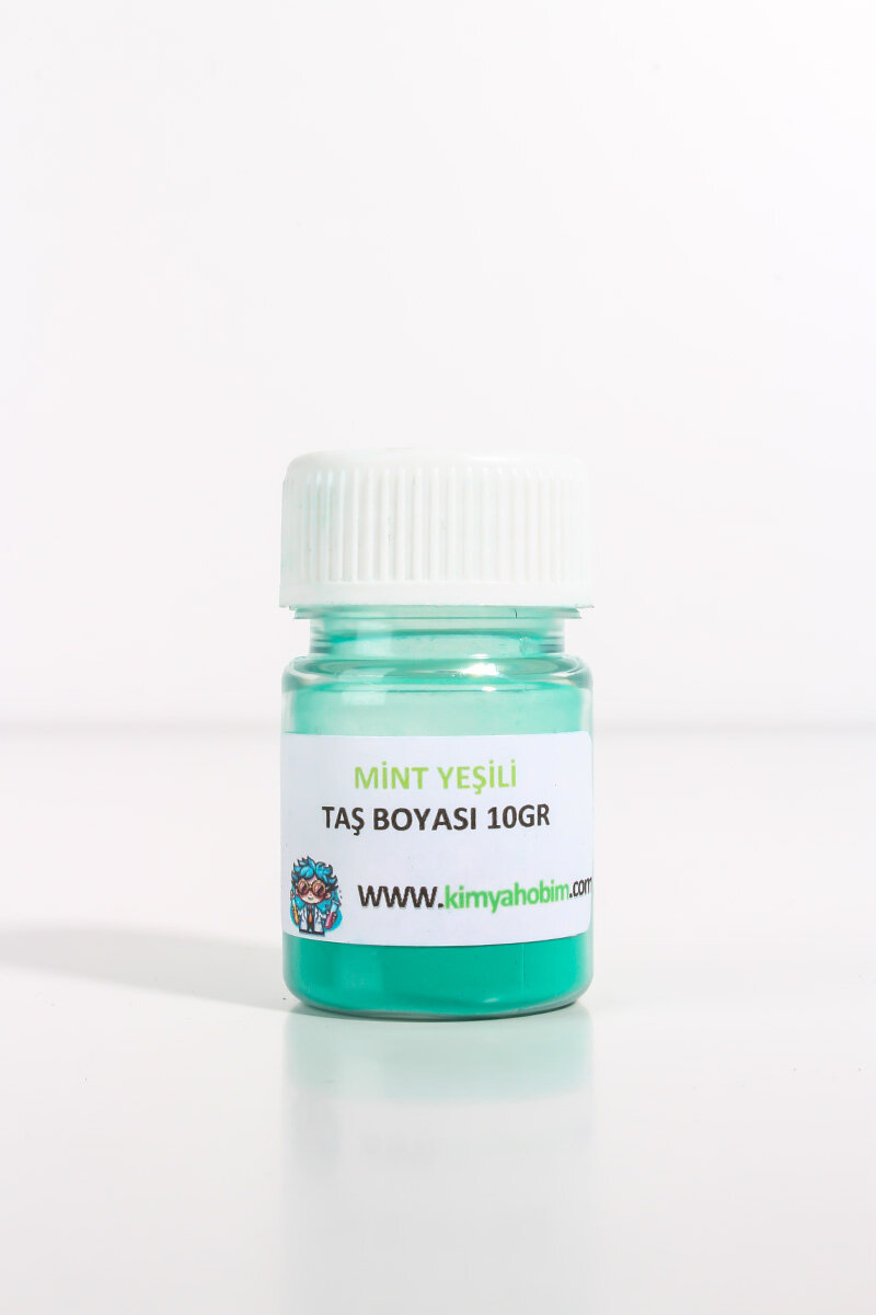 Mint Yeşili Taş Boyası Toz 10GR - 