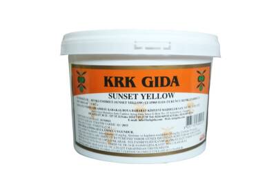 Sunset Yellow E110 Turuncu Gıda Boyası 1 KG - 1
