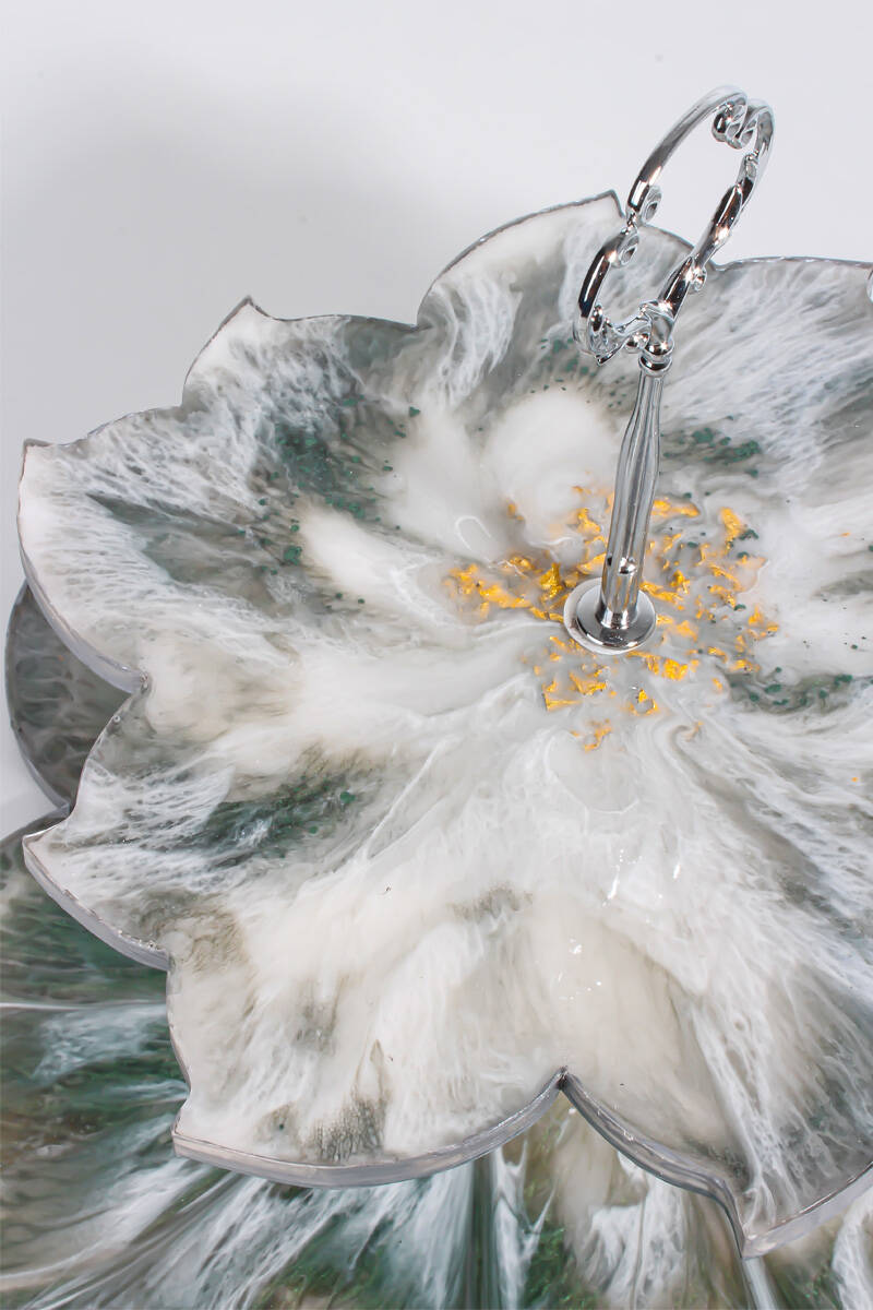 Sunumluk Stand Gümüş KHE1000 - 2