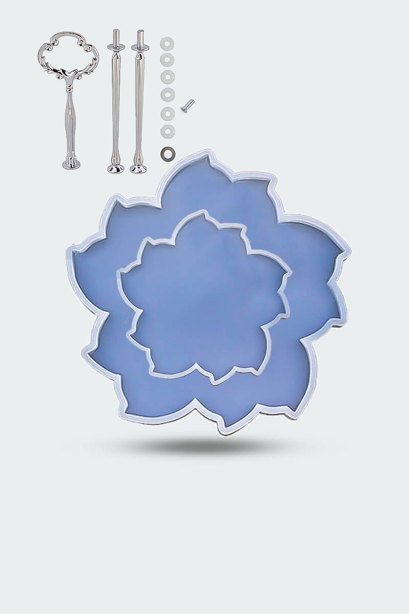 Sunumluk Stand Gümüş KHE1000 - 4