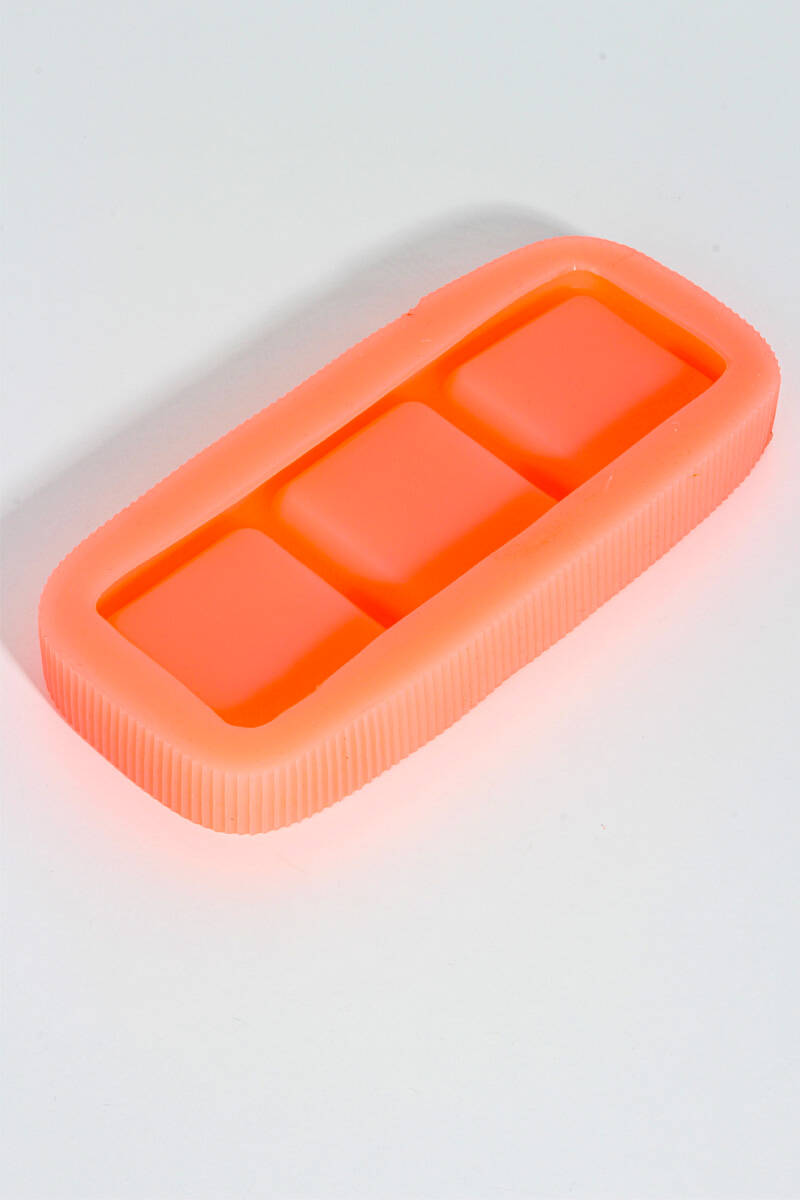 Dekoratif Altlık Beton Taş Tozu Silikon Kalıbı KHB82 - 4