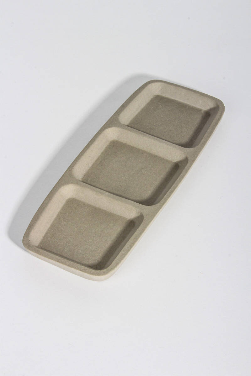 Dekoratif Altlık Beton Taş Tozu Silikon Kalıbı KHB82 - 3