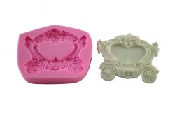 Tekerlekli Kalpli Çerçeve Silikon Kalıbı PANO-51 - 