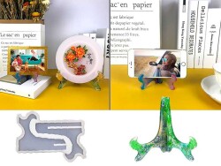 Teşhir Ayağı Epoksi Reçine Kalıbı KHE451 - 