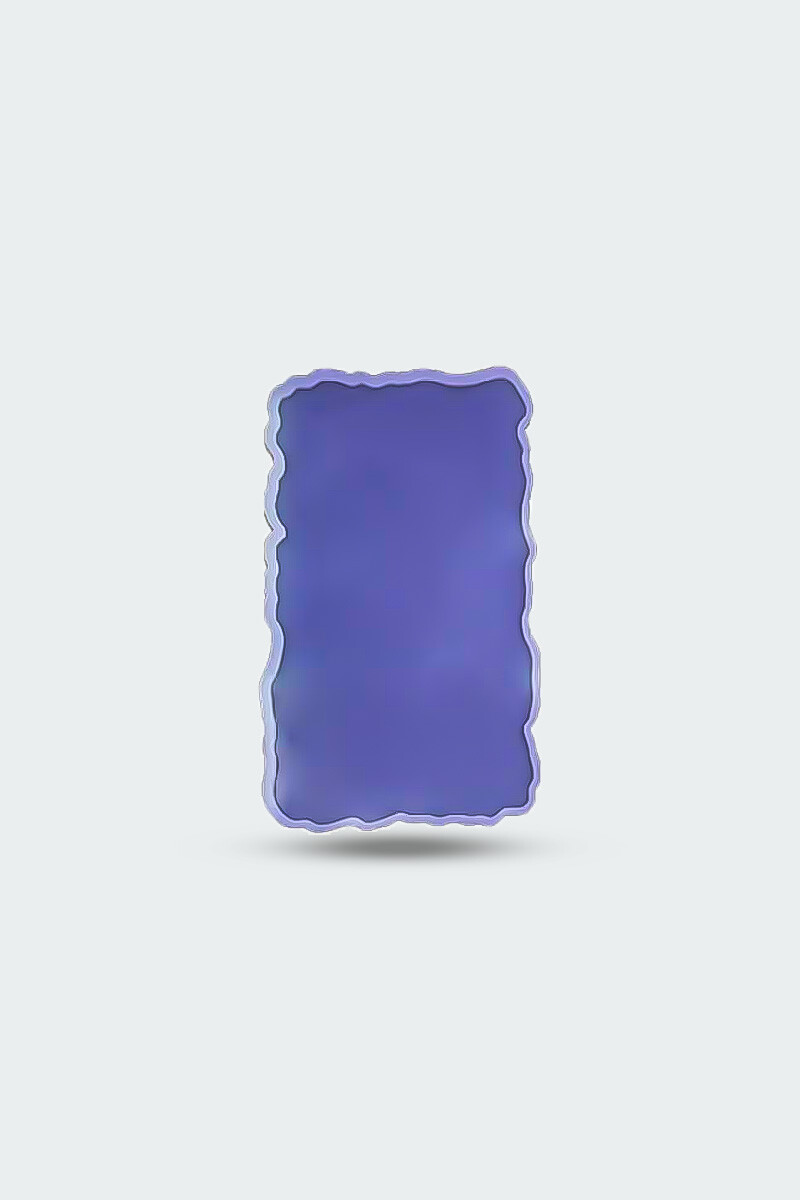 Tırtıklı Dikdörtgen Tepsi Epoksi Reçine Kalıbı KHE439 - 5