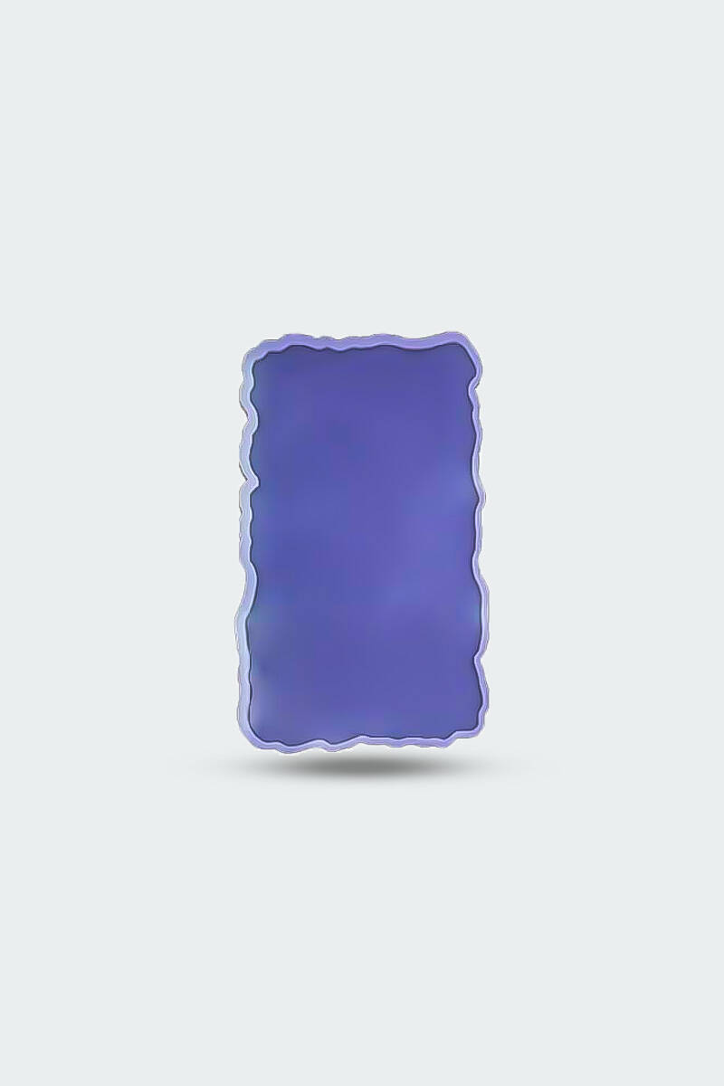 Tırtıklı Dikdörtgen Tepsi Epoksi Reçine Kalıbı KHE439 - 5