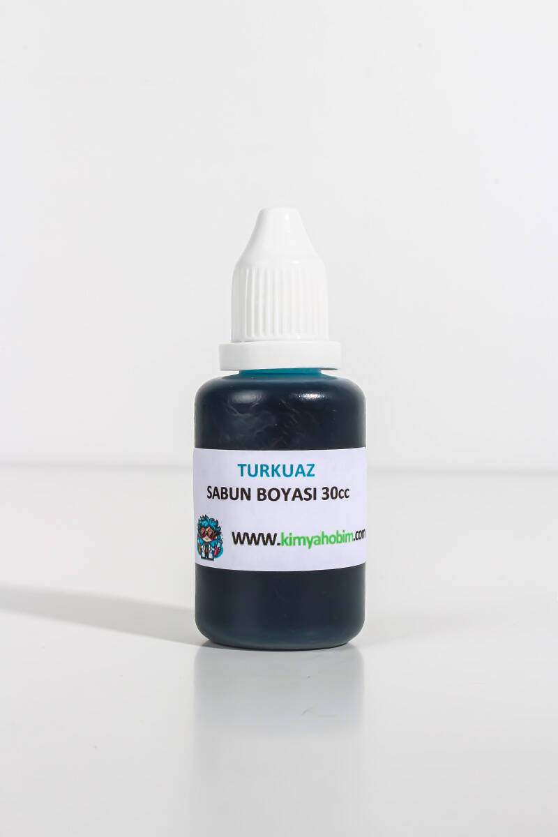 Turkuaz Sıvı Sabun Boyası 30CC - 1