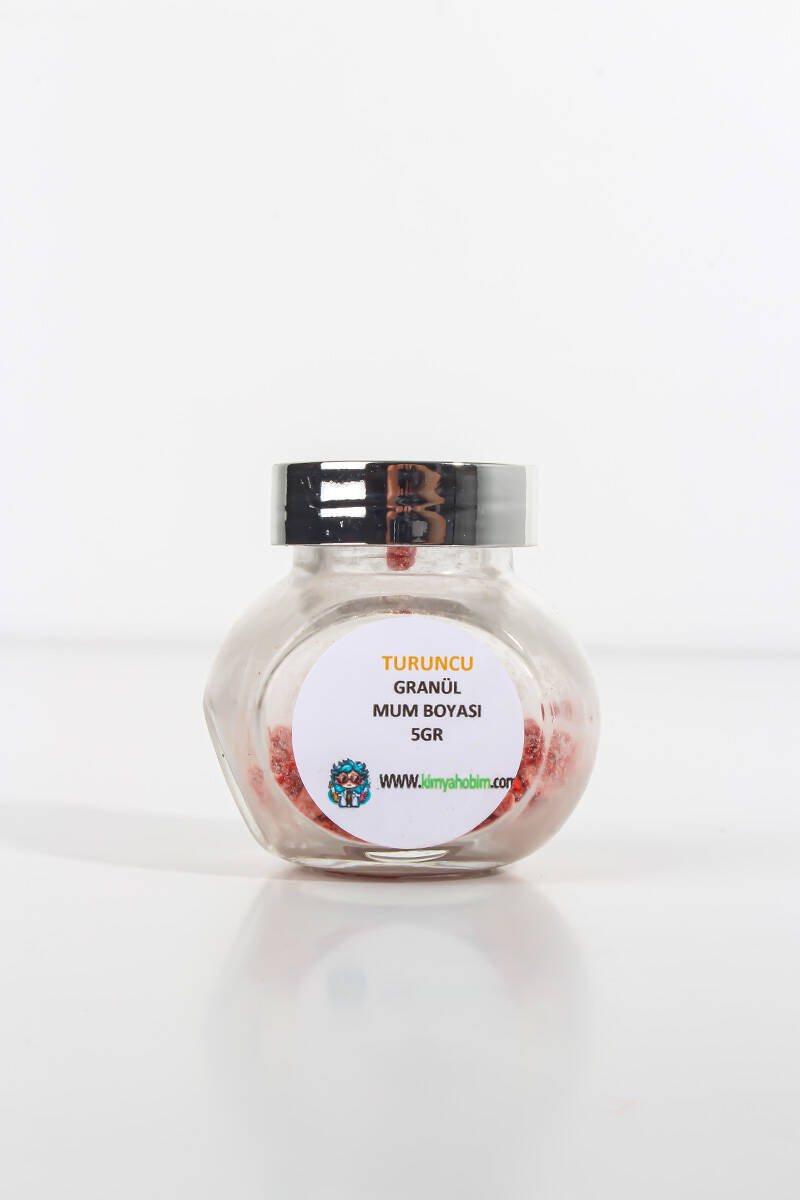 Turuncu Granül Mum Boyası 5GR - 1