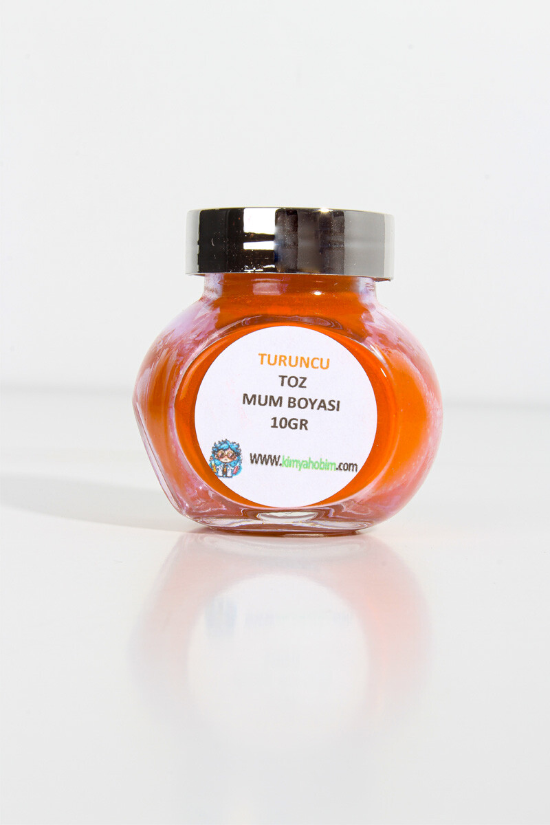 Turuncu Toz Mum Boyası 10GR - 