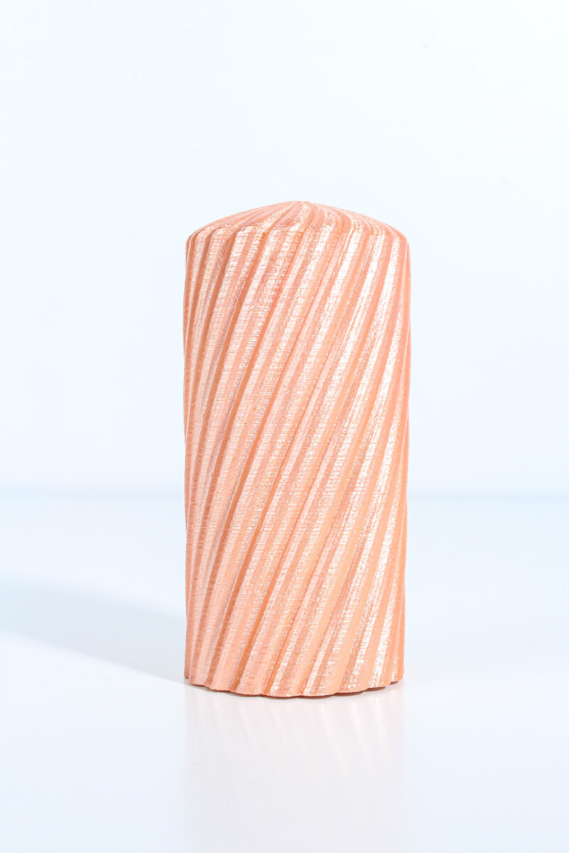 Twister Silindir Silikon Mum Kalıbı KHM53 - 