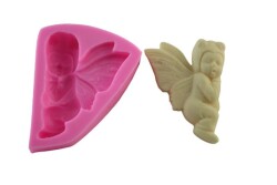 Uyuyan Kanatlı Melek Silikon Kalıbı KHME14 - 
