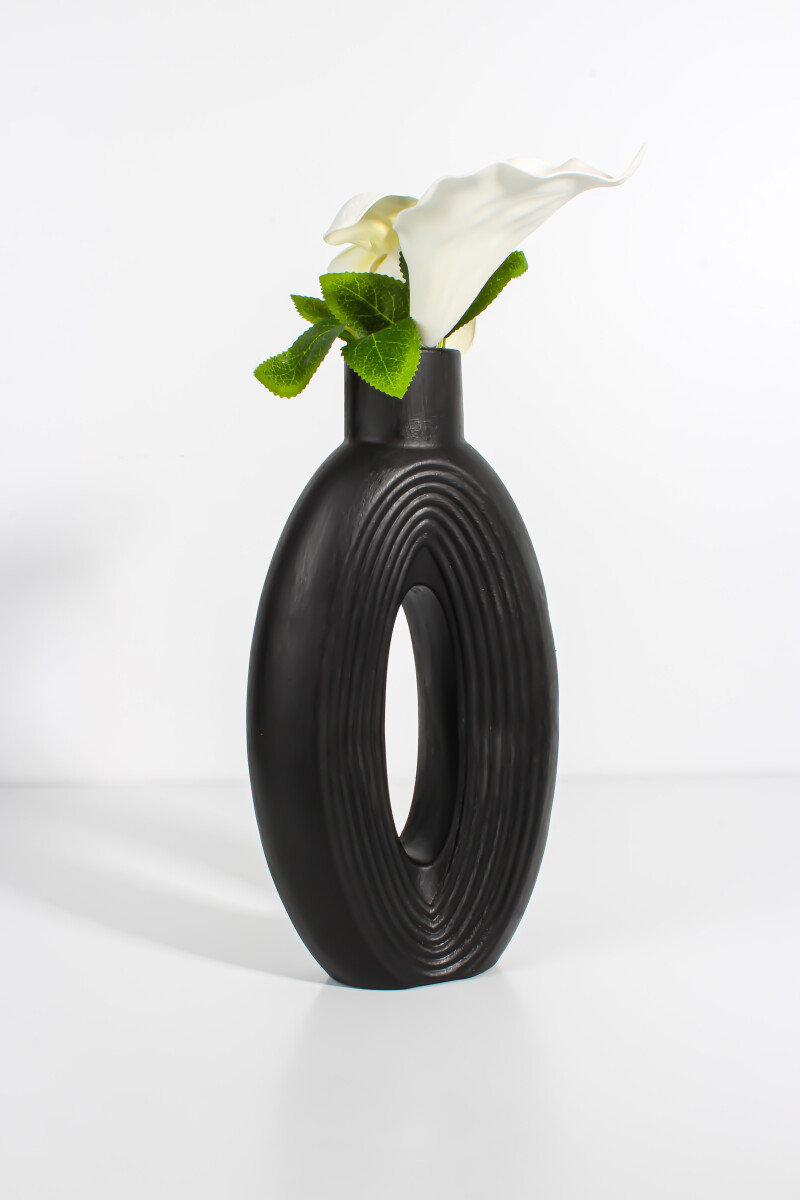 Vazo Dekoratif Biblo Beton Taş Tozu Silikon Kalıbı KHB138 - 