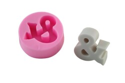 Ve İşareti Silikon Kalıbı H-19 - 