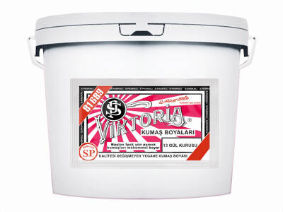 Viktoria Kumaş Boyası 13 Gül Renk 5 Kg - 1