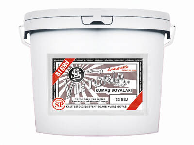 Viktoria Kumaş Boyası 32 Bej Renk 5 Kg - 1