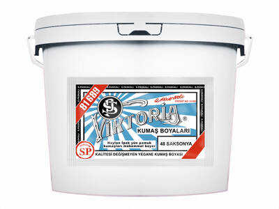 Viktoria Kumaş Boyası 48 Saksonya Renk 5 Kg - 1