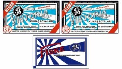 Viktoria Kumaş Boyası 60 Boncuk Mavi Renk 2 Adet + Fiske Sabitleme İlacı - 