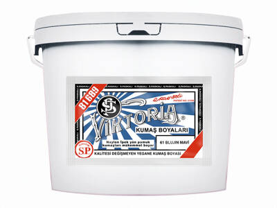 Viktoria Kumaş Boyası 61 Blujin Renk 5 Kg - 1