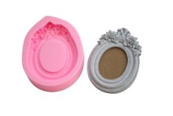 Vintaj Çerçeve Silikon Kalıbı ÇE-31 - 