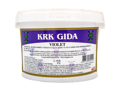 Violet Mor Gıda Boyası 1 KG - 1