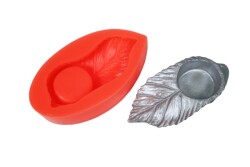 Yaprak Mumluk Silikon Kalıbı KHMUM16 - 2