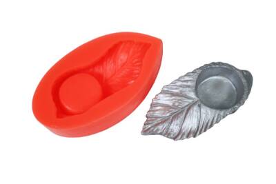 Yaprak Mumluk Silikon Kalıbı KHMUM16 - 1