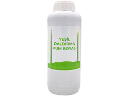 Yeşil Daldırma Sıvı Mum Boyası 1 LT - 