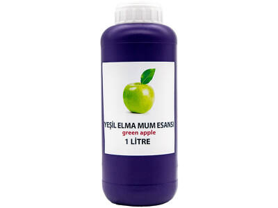 Yeşil Elma Mum Esansı 1 LT - 2