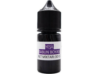 Yeşil Sıvı Sabun Boyası 30CC - 1