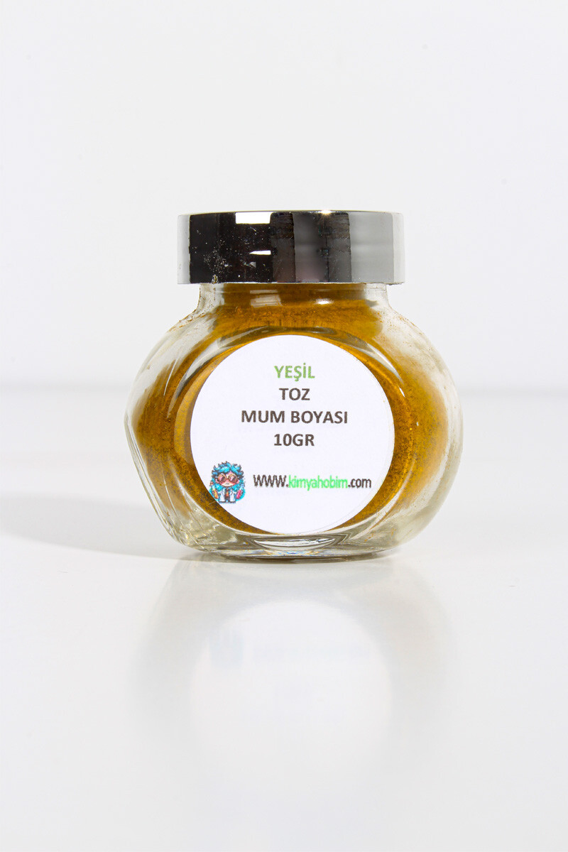 Yeşil Toz Mum Boyası 10GR - 