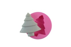 Yılbaşı Çam Ağacı Silikon Kalıbı Y-11 - 