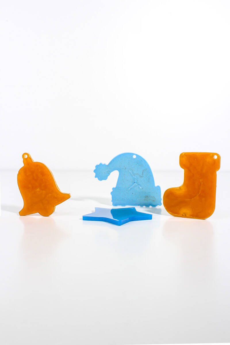 Yılbaşı Figürü Epoksi Silikon Kalıbı KHE773 - 2