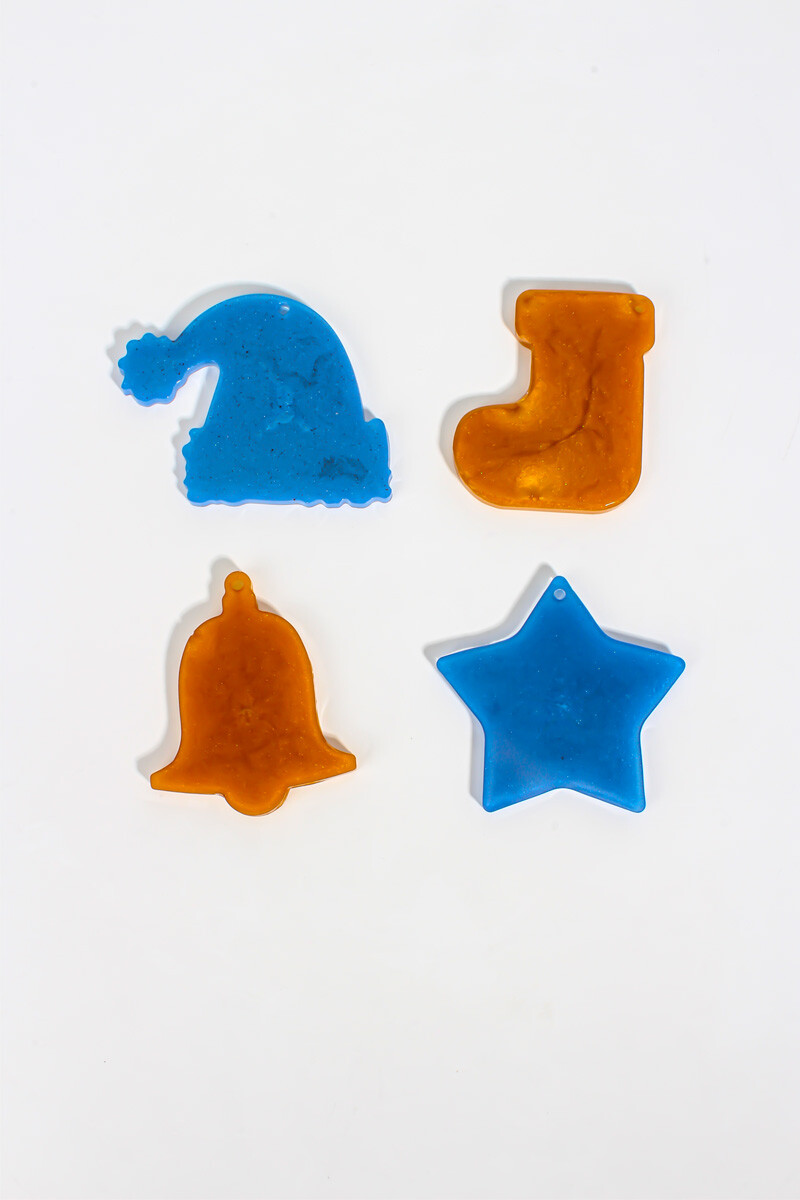 Yılbaşı Figürü Epoksi Silikon Kalıbı KHE773 - 