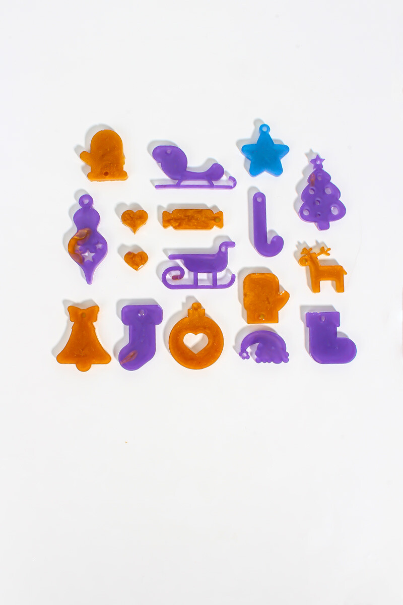 Yılbaşı Figürü Epoksi Silikon Kalıbı KHE835 - 