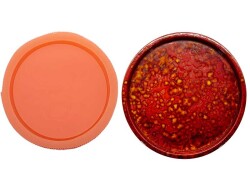 Yuvarlak Terrazo Beton Taş Tozu Silikon Kalıbı KHM198 - 