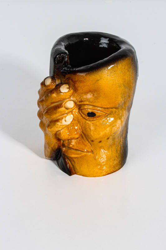 Yüz Detaylı Dekoratif Sukulent Beton Saksı Silikon Kalıbı KHB116 - 2