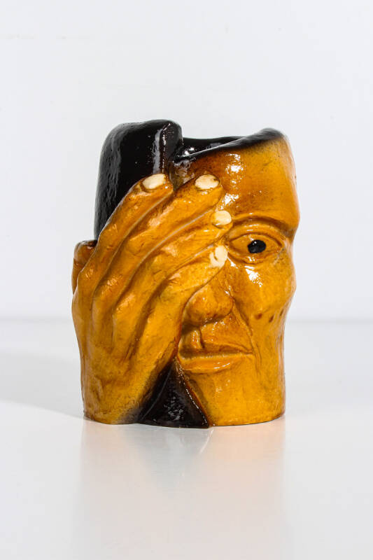 Yüz Detaylı Dekoratif Sukulent Beton Saksı Silikon Kalıbı KHB116 - 1