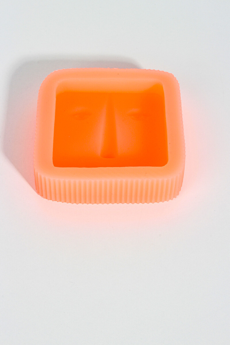 Yüz Detaylı Silikon Mum Kalıbı KHM279 - 3